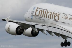 Emirates_A380_Schiphol_2