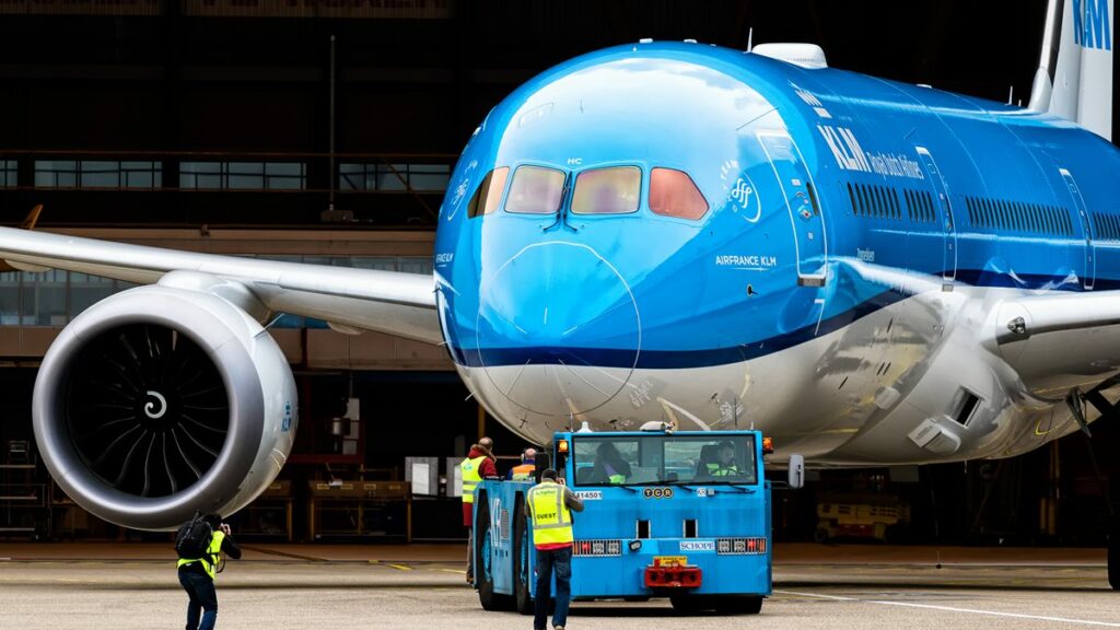 KLM met 787 Dreamliner naar Beijing