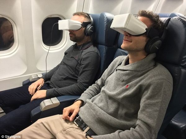 De toekomst van vliegtuigentertainment?