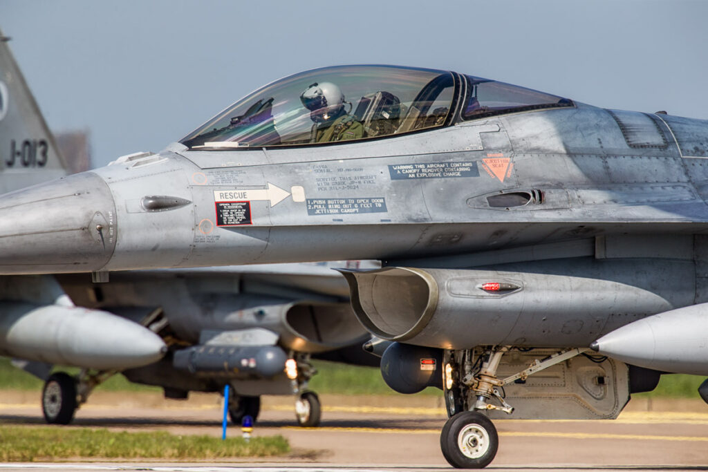 Nederlandse F-16’s onderscheppen Russische toestellen
