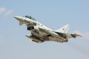Eurofighter Typhoon van de Royal Air Force © Leonard van den Broek