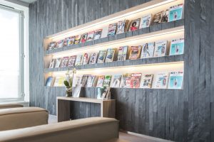 Leeshoek in The Suite (c) Brussels Airlines