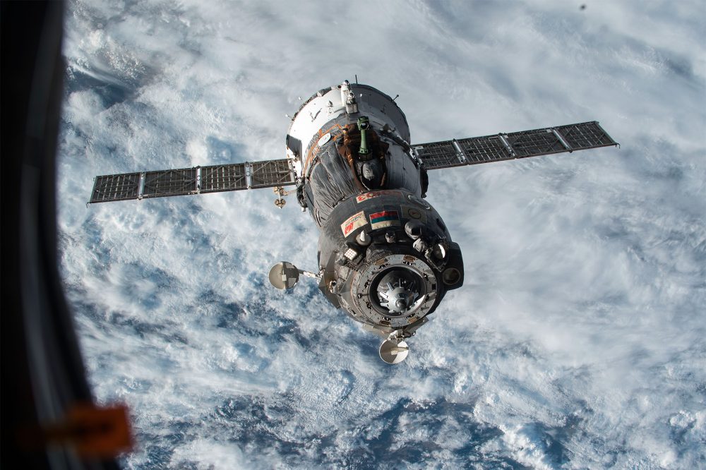 Amerikaan vliegt mee met Russische raket