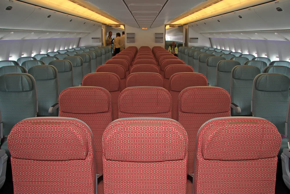 Middelste stoel-loterij bij Virgin Australia