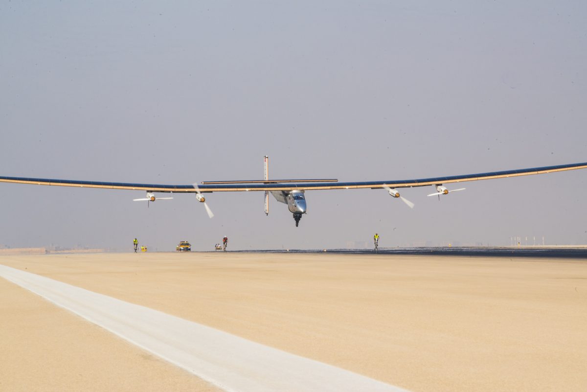 Etappe 16: Sevilla - Caïro © Solar Impulse