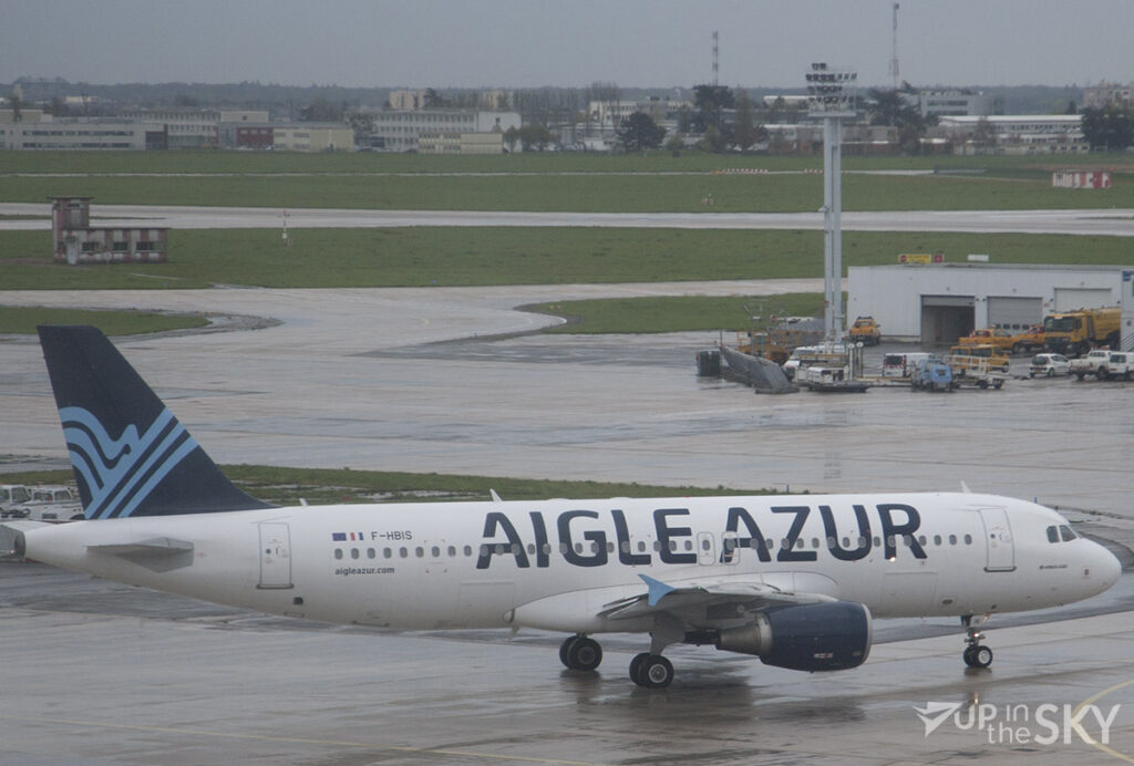 Aigle Azur A320 op Orly