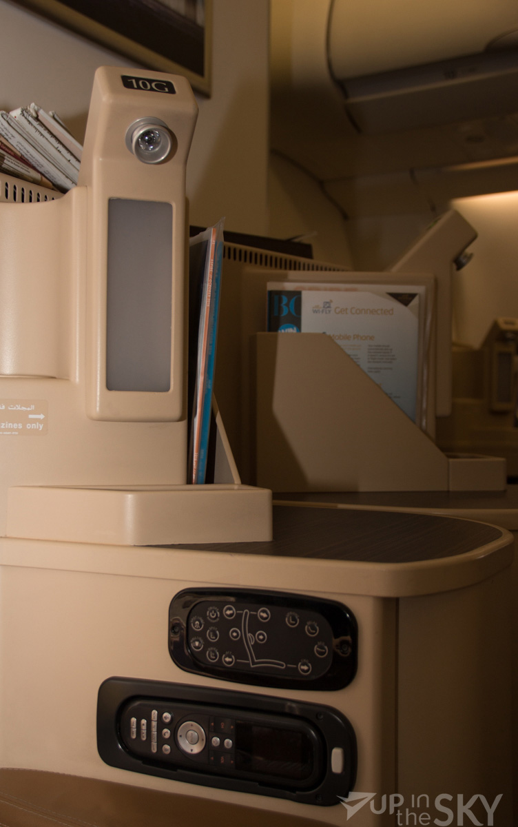 Het inflight entertainment biedt heel veel keuze