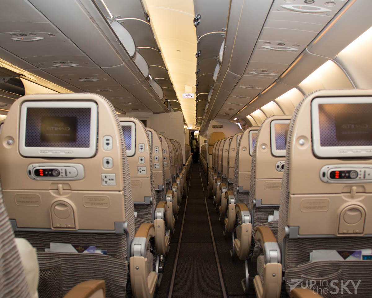 Economy class bij Etihad