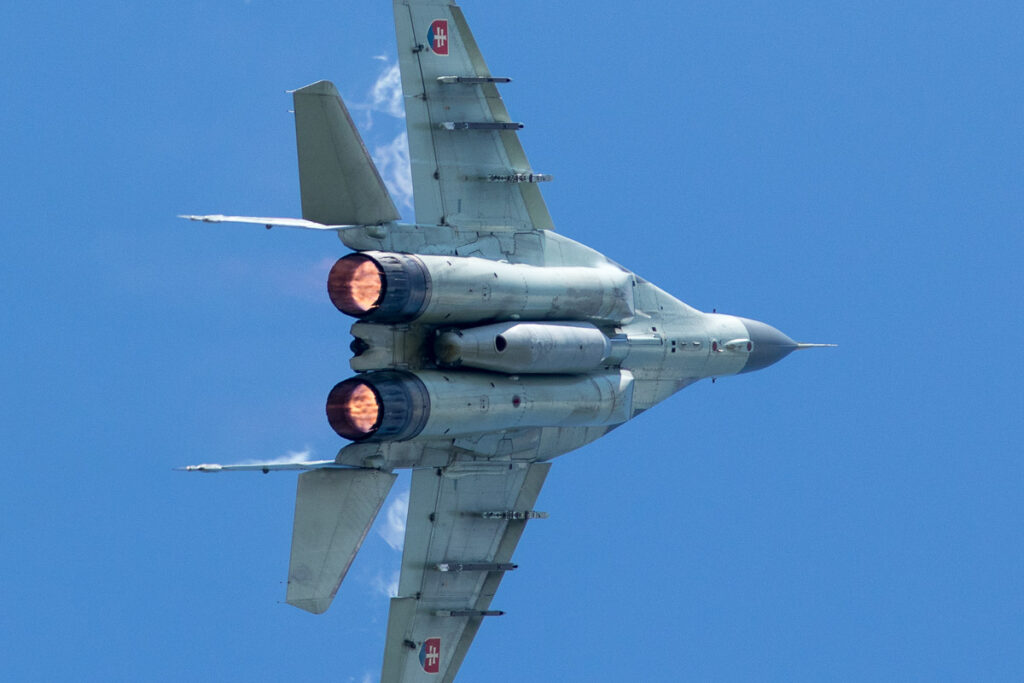 MiG-29 crasht in Egypte tijdens trainingsmissie