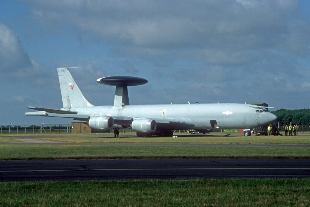 Britse AWACS voorlopig aan de grond