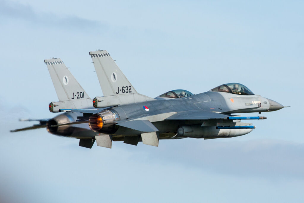 Oudste Nederlandse luchtmacht squadron viert verjaardag