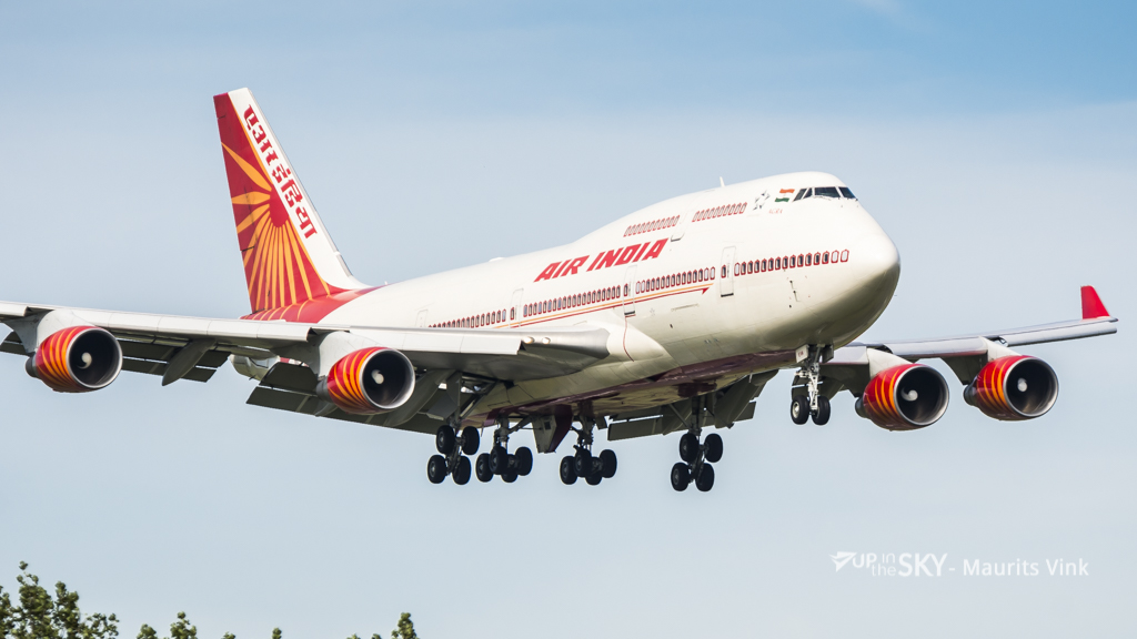 Air India zwaait een-na-laatste 747 uit