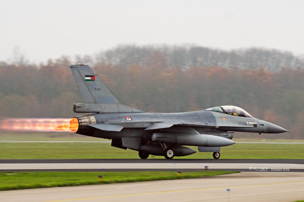 Nederlandse F-16’s afgeleverd aan Jordanië