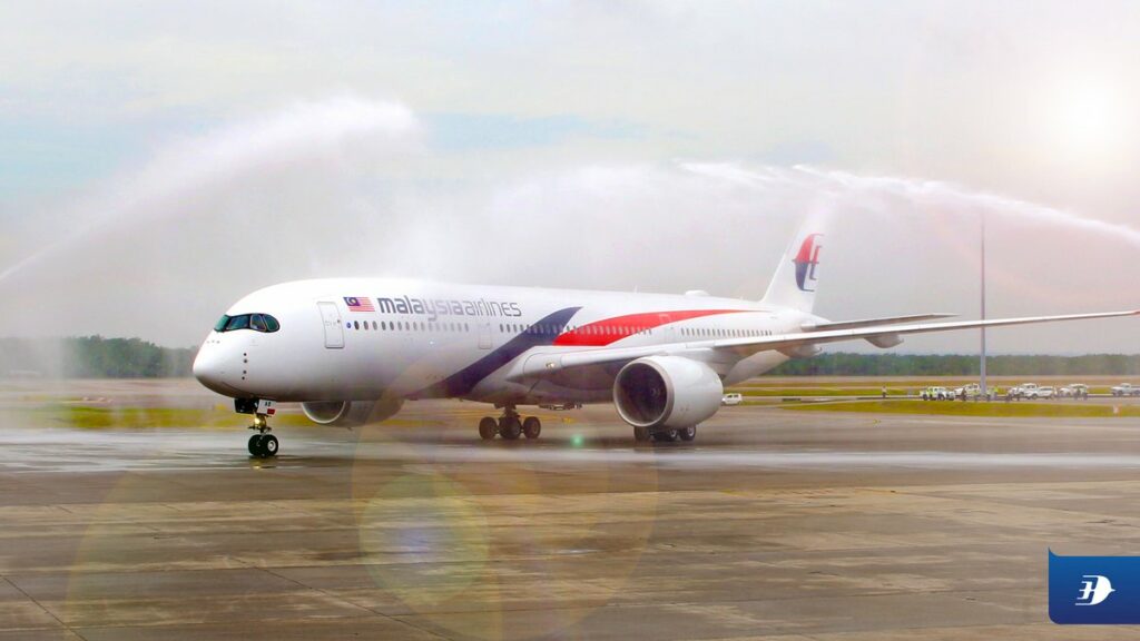 Malaysia neemt eerste A350 in ontvangst – foto’s