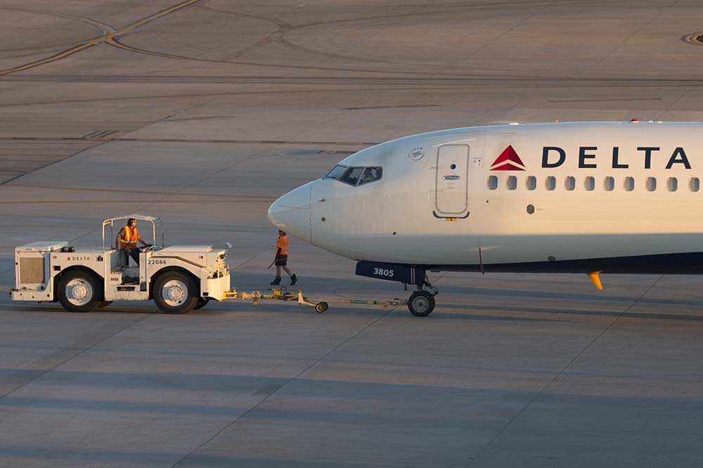 Delta verbreekt dagrecord vervoerde passagiers