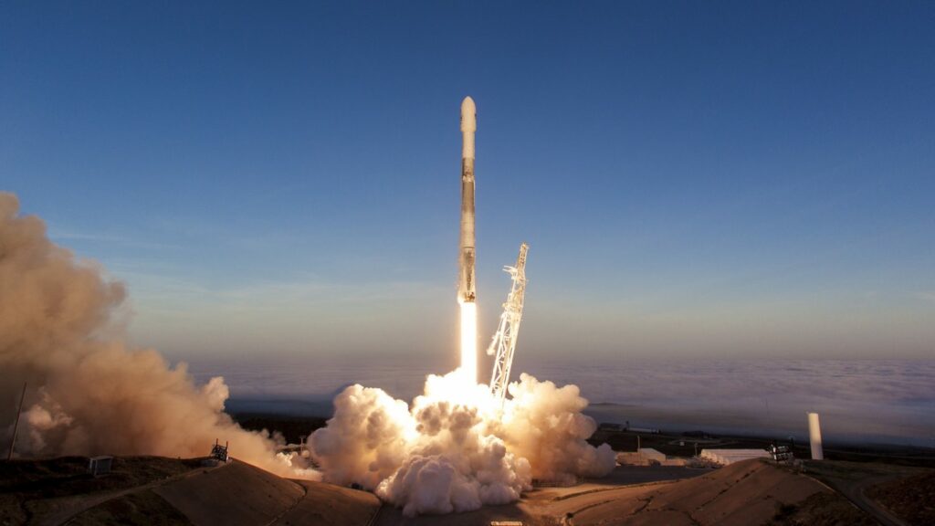 Iridium-5 missie - ©SpaceX