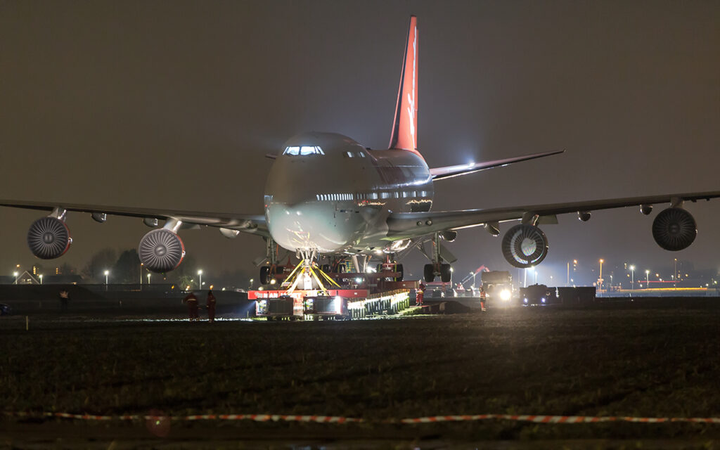 Corendon 747 ‘op pad’ naar laatste rustplaats | Foto’s