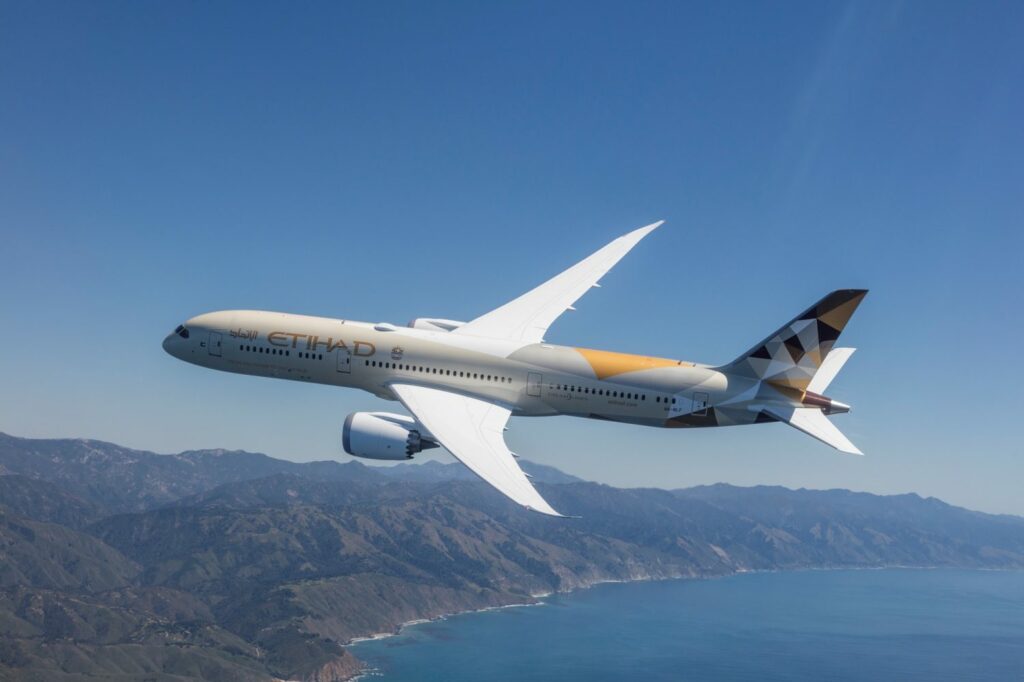 Etihad zet Dreamliner in op Afrikaanse route