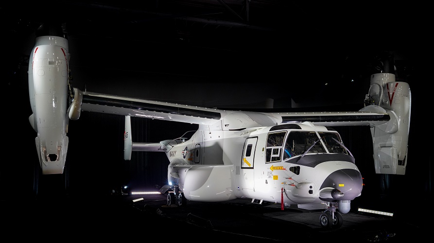 Bell Boeing levert eerste V-22 Osprey aan Amerikaanse marine