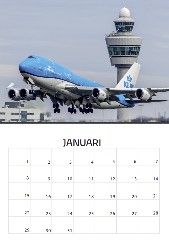 KLM 747 Afscheidskalender - Afbeelding 2