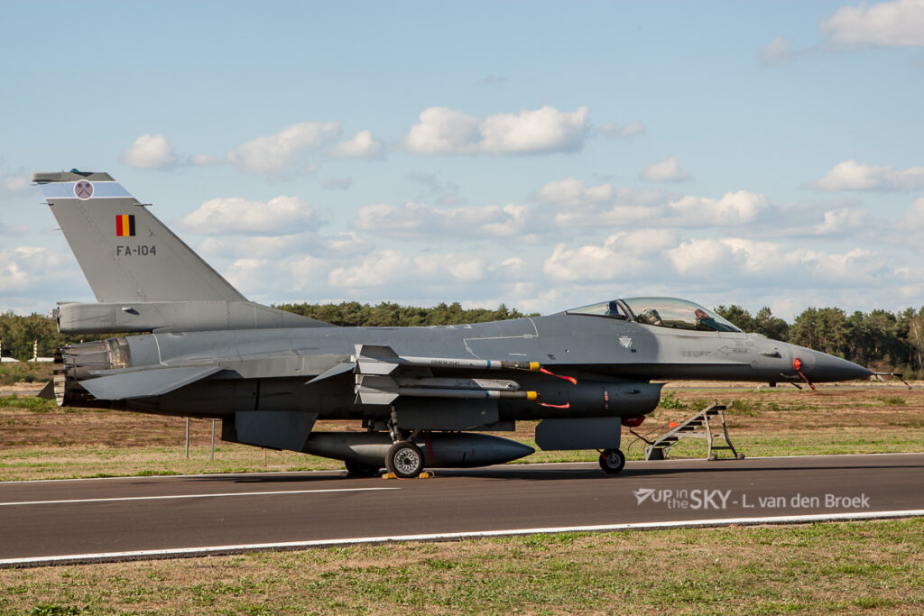 Belgische F-16’s aan de grond, Nederland bewaakt het luchtruim