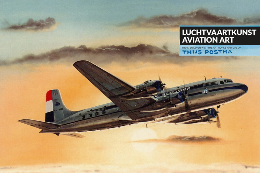 Luchtvaartschilder Thijs Postma: ‘Tentoonstelling in boekvorm’ | Interview
