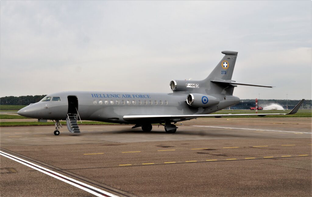 Griekenland krijgt gratis Dassault Falcon 7X met Nederlands tintje