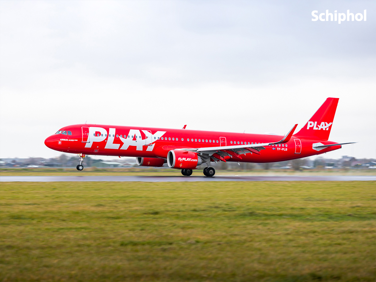 PLAY komt terug naar Schiphol