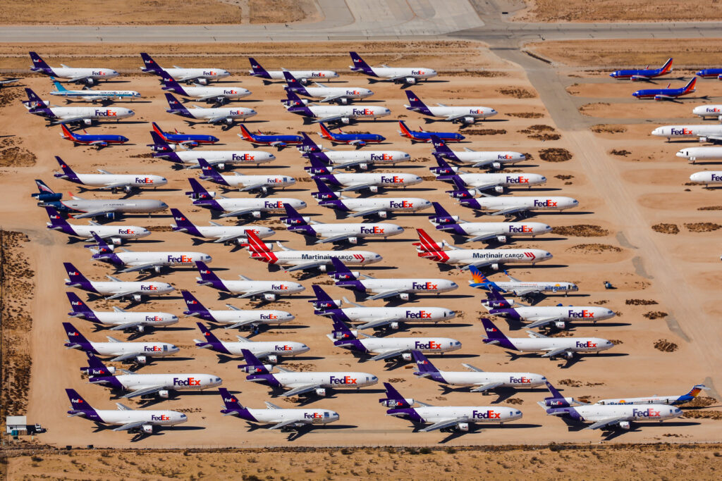 Vliegtuigstalplaats Victorville | Longread