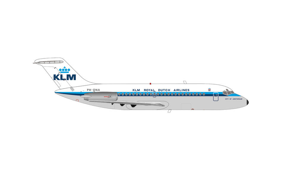 KLM DC-9 'PH-DNA' | Pre-order