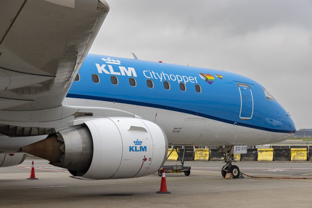 Jasje Embraer E190 KLM bekritiseerd