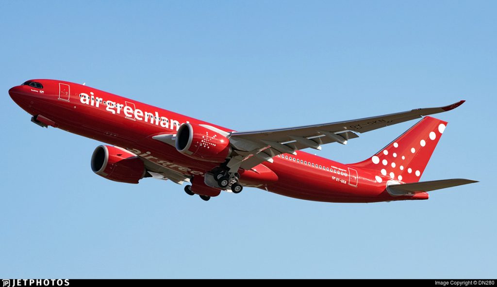 Enige A330 Air Greenland aan de grond na botsing