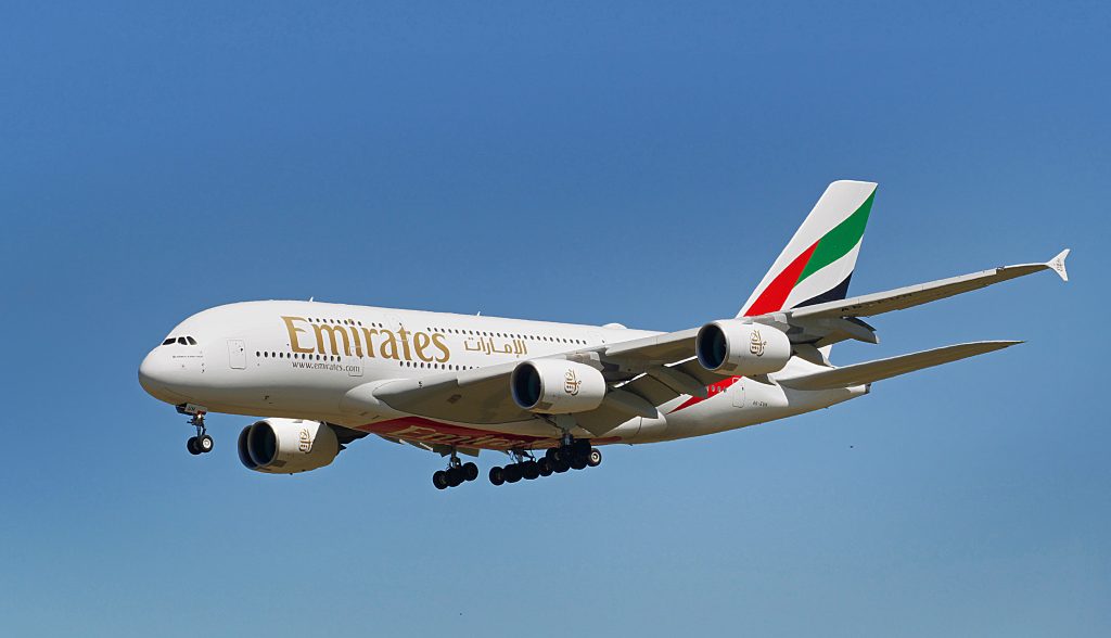 Emirates A380 niet weerhouden | Video