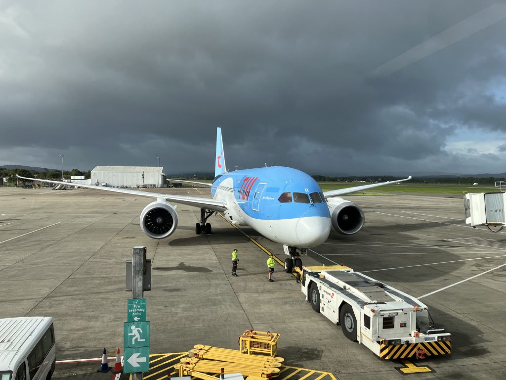 787-vlucht TUI België abrupt geannuleerd