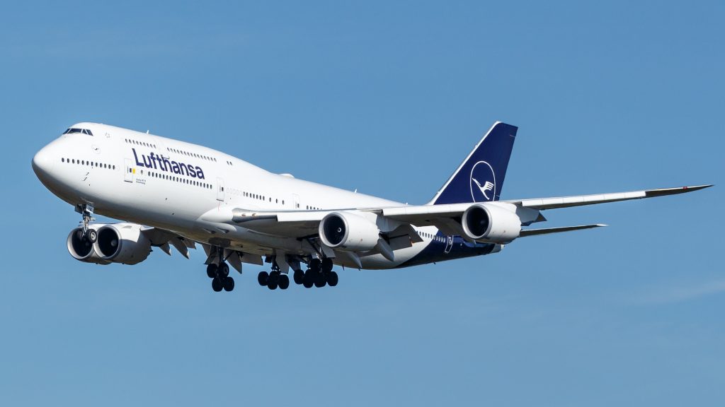 Lufthansa vliegt 747’s leeg op en neer