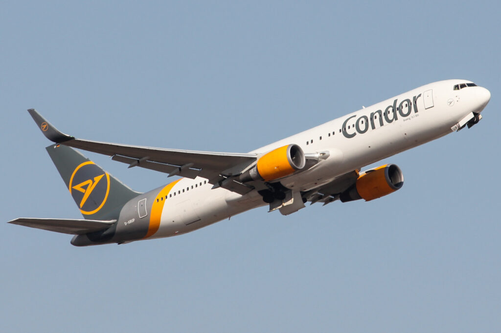 Condor zwaait 767 in maart uit