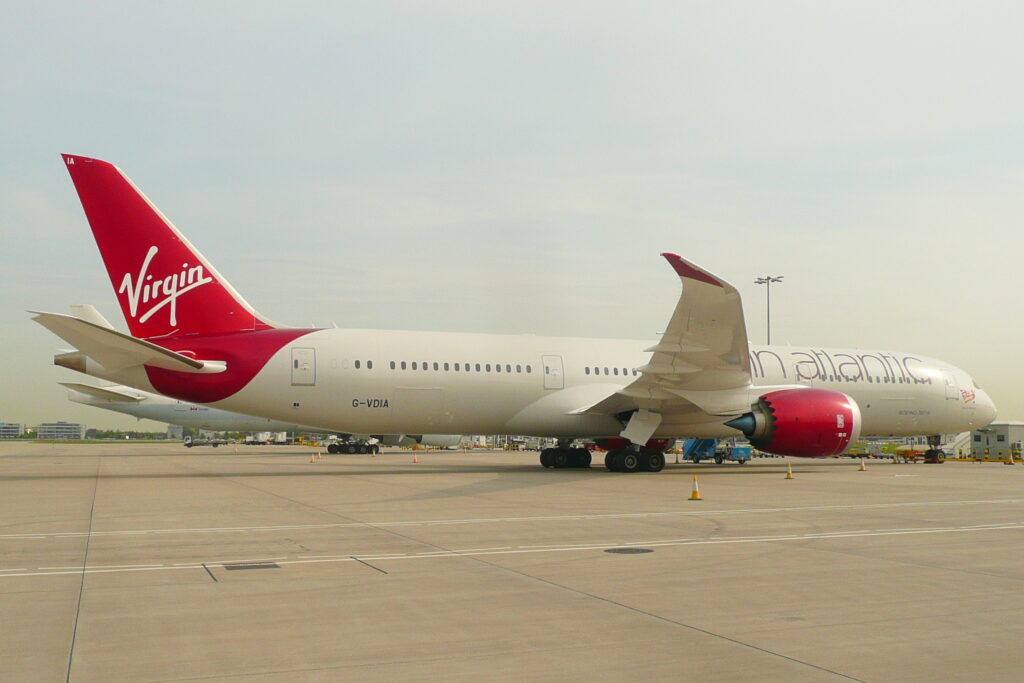 787 en A350 met elkaar in aanvaring