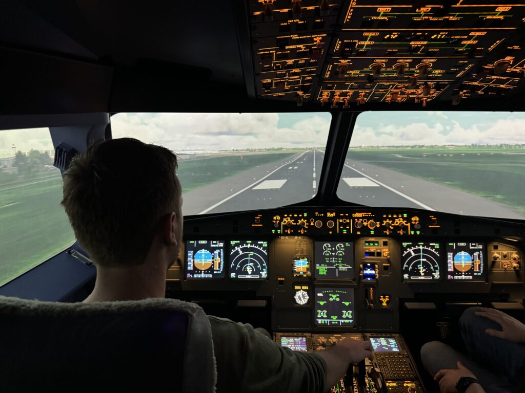A320-simulator van SimFlying