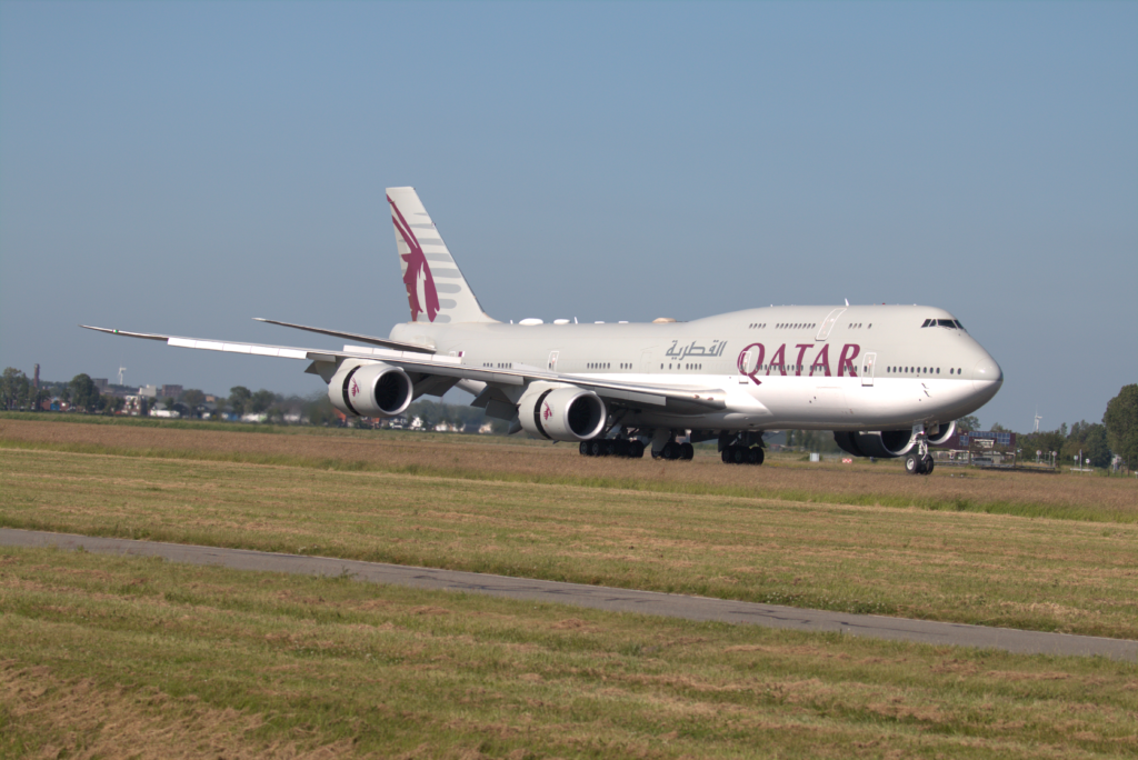 Bijzondere 747 brengt bezoek aan Schiphol