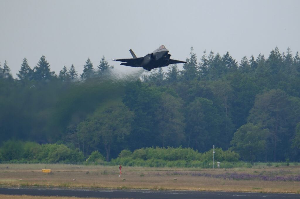 Zorgen over F-35’s op Twente Airport