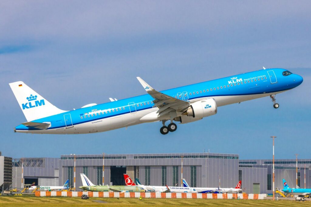 Eerste A321neo voor KLM vliegt | Foto’s