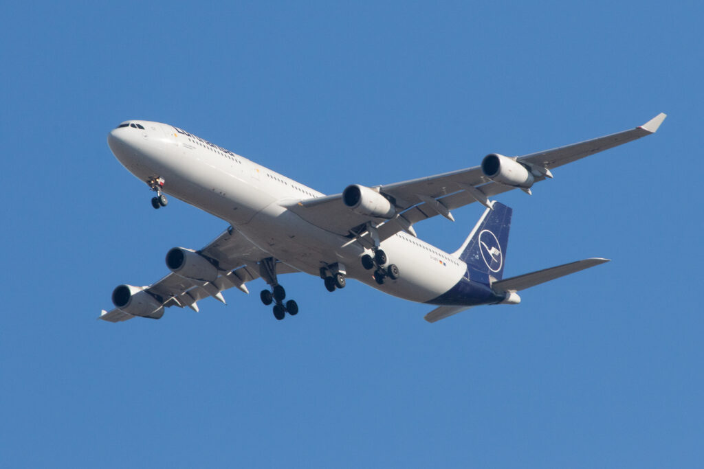 Lufthansa A340-piloten namen geen enkel risico