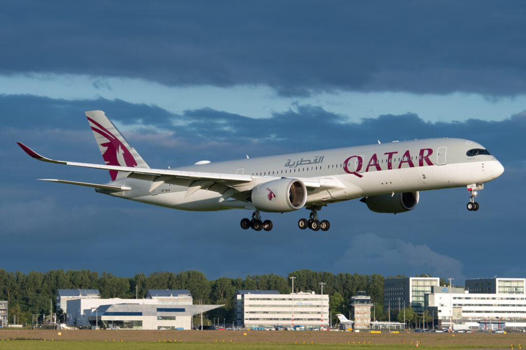 Vlucht Qatar Airways neemt lugubere wending