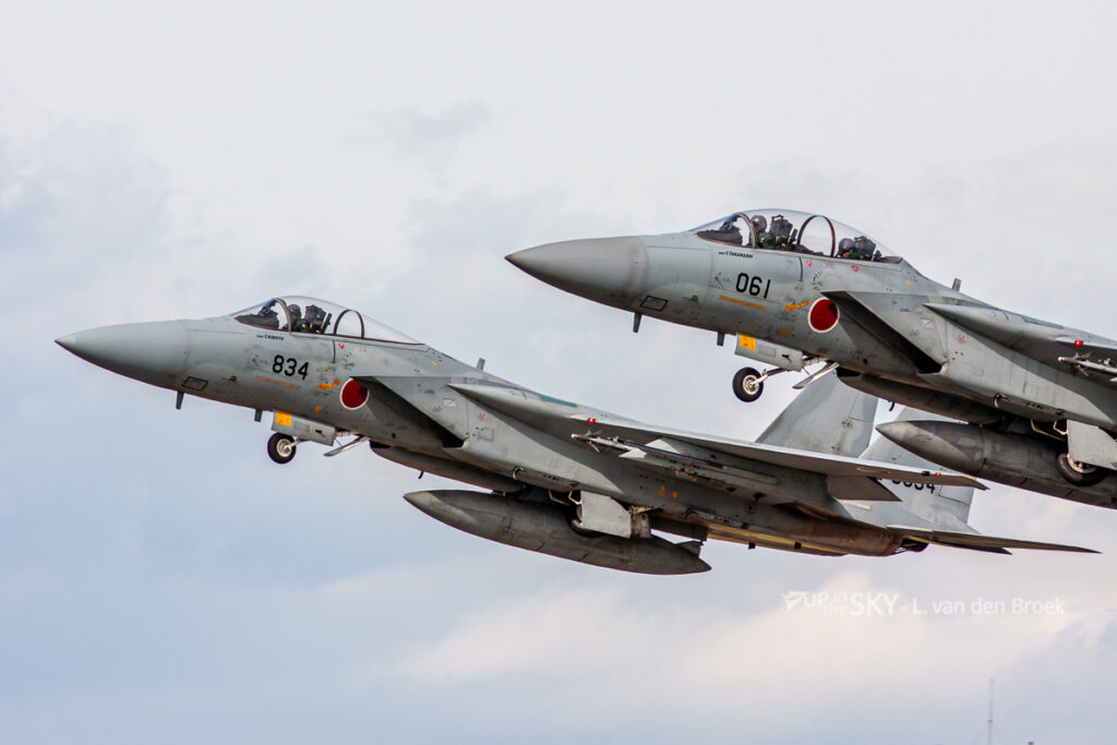 Japanse luchtmacht naar Europa voor oefening